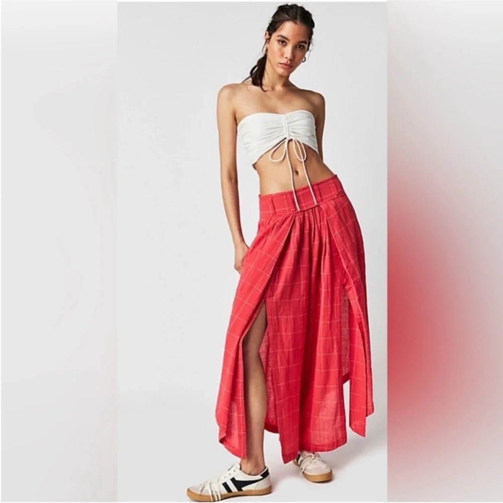 Free People Lunar Cove Wide Leg Pant Small NWOT
